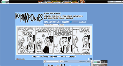 Desktop Screenshot of nopinkponies.keenspot.com