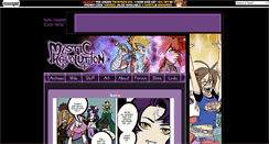 Desktop Screenshot of mysticrevolution.keenspot.com